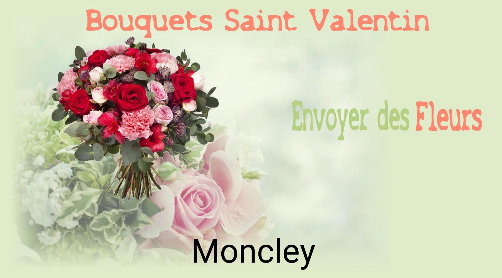Roses de Saint-Valentin livrées à Moncley